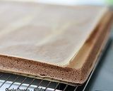 ホワイトチョコ♡ラムコーヒーロールケーキ作り方13写真