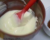 ホワイトチョコ♡ラムコーヒーロールケーキ作り方14写真