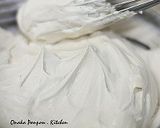 ホワイトチョコ♡ラムコーヒーロールケーキ作り方16写真