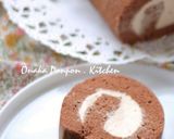 ホワイトチョコ♡ラムコーヒーロールケーキ作り方22写真