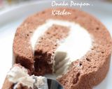 ホワイトチョコ♡ラムコーヒーロールケーキ作り方23写真