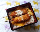 串カツ重♪作り方3写真