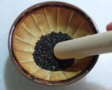 豆乳黒ごまプリン作り方1写真