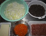 ヘルシー☆こんにゃくとたまねぎの麻婆作り方1写真
