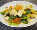 ☆イカと野菜の中華風塩炒め☆作り方13写真