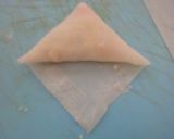 激うま★スモークサーモンとアボ豆腐春巻き作り方6写真