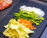 お肉少なめでも野菜が摂れるプルコギ丼作り方2写真