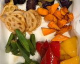 豚こまと彩野菜の黒酢あんかけ作り方5写真
