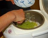 色鮮やかな☆ふきごはん☆作り方10写真