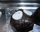 キャラ弁　まっくろくろすけおにぎり♪作り方6写真