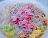 ＊白菜とえのきと九条ネギの豚汁＊作り方4写真