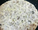 ミート＆チーズソースのパスタ作り方2写真