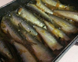 卵焼き器で簡単☆いわしの梅しょうが煮作り方3写真