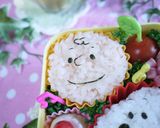 簡単キャラ弁☆カップスヌーピーチャーリー作り方8写真