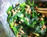 給食でも人気！ほうれん草の納豆和え作り方4写真