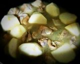 里芋と鶏肉のうま煮作り方3写真