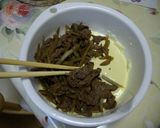 牛ごぼうのかき揚げ作り方5写真