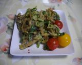 牛ごぼうのかき揚げ作り方7写真