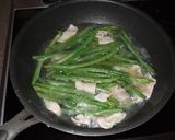 簡単！いんげんと豚こま肉の味噌炒め煮作り方3写真