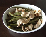 簡単！いんげんと豚こま肉の味噌炒め煮作り方5写真