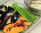 野菜の揚げびたし作り方1写真
