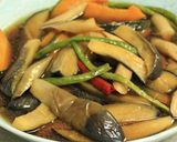 野菜の揚げびたし作り方5写真