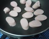 ✿てりっと　お魚ソーセージ　照り焼き✿作り方1写真