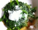 超簡単..5分.丼で.ごま和えほうれん草作り方9写真