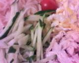 食べるラー油で♡ピリ辛そうめん♬作り方5写真
