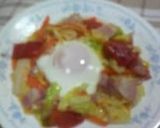 簡単☆目玉焼き with野菜作り方5写真
