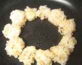 ふりかけご飯で目玉焼き～このまま朝食！！作り方3写真