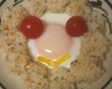 ふりかけご飯で目玉焼き～このまま朝食！！作り方7写真