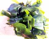 水菜とわかめのわさび和え作り方2写真