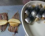 簡単★いわしのポテト巻きパン粉チーズ焼き作り方1写真