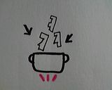 ●キャラ弁●ウインナーでモアイ作り方5写真