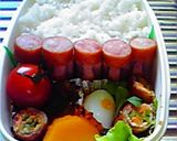 ●キャラ弁●ウインナーでモアイ作り方7写真
