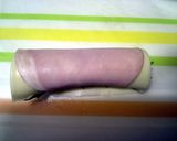 ＊簡単＊ハムとチーズと大葉の水菜巻き作り方3写真