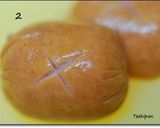 簡単かわいいカニさんウインナーキャラ弁作り方2写真