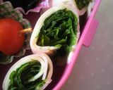 ＊簡単＊ハムとチーズと大葉の水菜巻き作り方4写真
