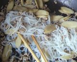 ★うちのお惣菜★ごぼうと白滝の煮物作り方3写真