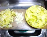 鶏チャーシューの煮汁で 簡単、回鍋肉♪作り方2写真