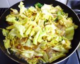 鶏チャーシューの煮汁で 簡単、回鍋肉♪作り方4写真