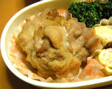 トースターで☆豚肉のカレーマヨ焼き作り方5写真