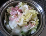 食べる新玉ねぎのパスタスープ作り方2写真