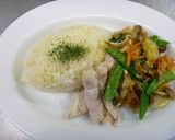 和風あんかけチキンライス♪作り方7写真