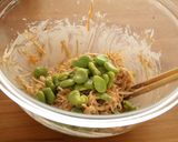 ごぼうと空豆のサラダ作り方6写真