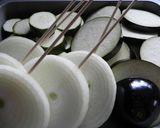 ☆洋野菜と新玉ねぎのチーズ風味フライ☆作り方1写真