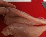 若鶏の梅しそはさみ焼き作り方1写真