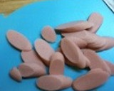超簡単！小松菜と魚肉ソーセージの炒め物作り方1写真