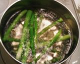 グリーンアスパラの昆布〆作り方1写真